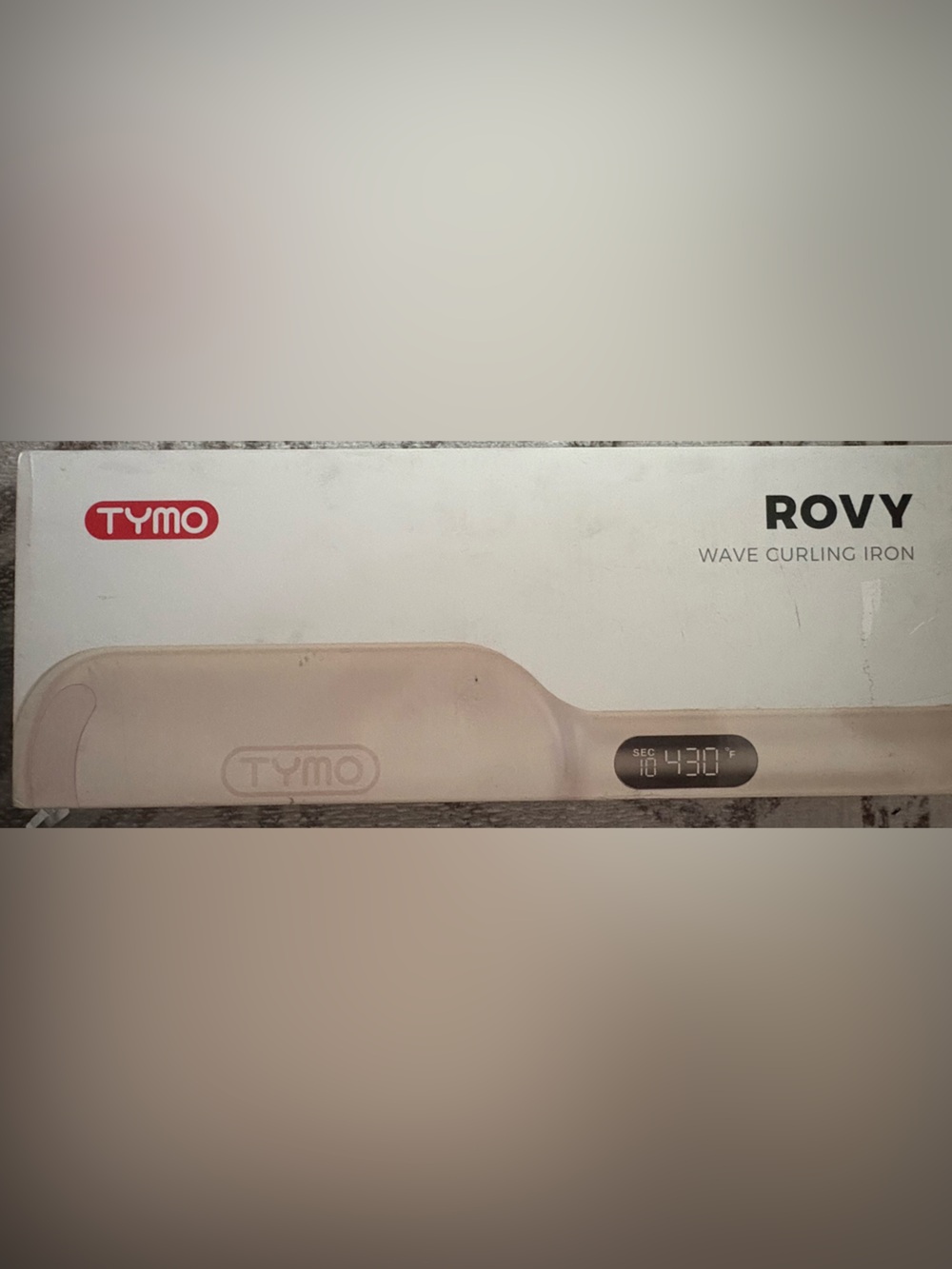 TYMO ROVY Wave Curling Iron in Beige